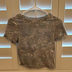 Pacsun Camo Print Women's Top